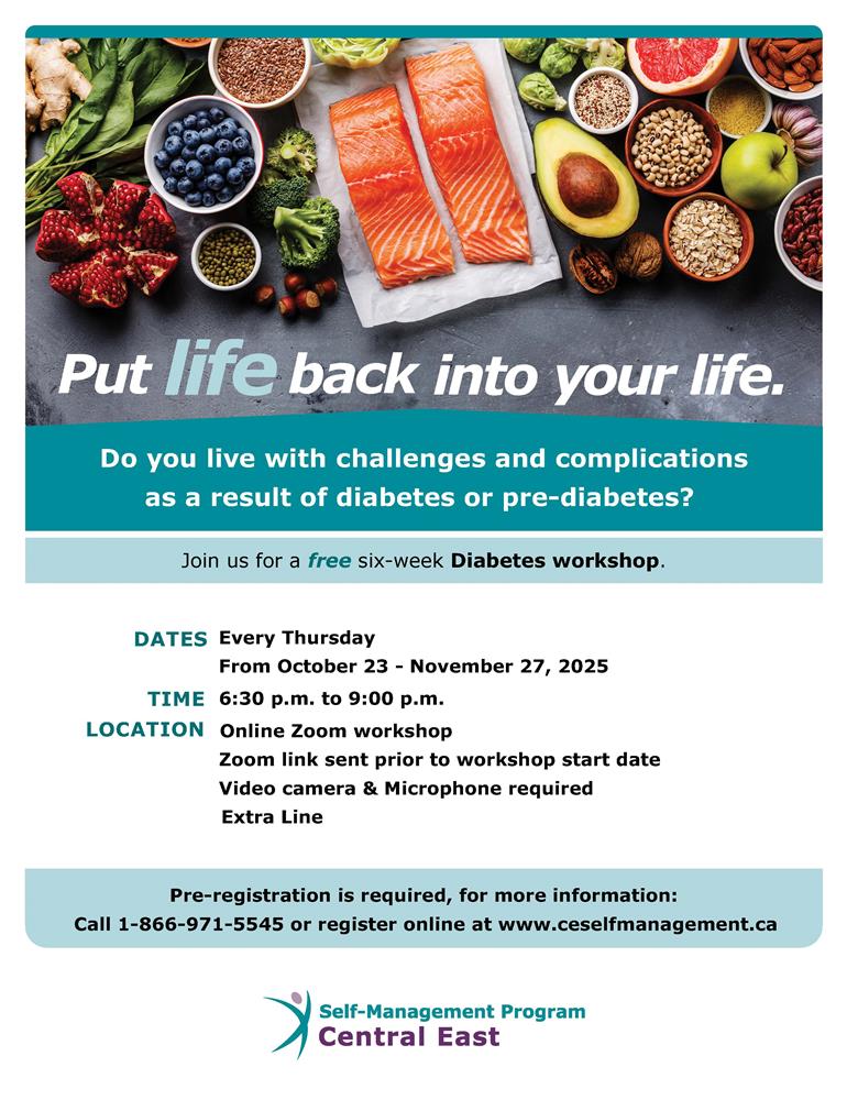 Diabetes Workshop Flyer